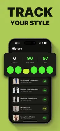 Track your style over time