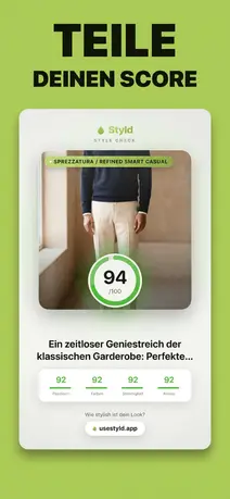 Teile deinen Score